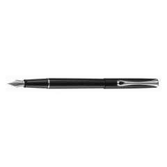 Diplomat Traveller Black Lacquer plnicí pero
