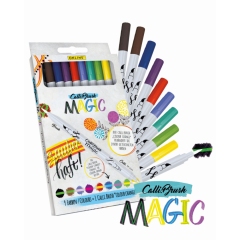 Online Calli.Brush Magic kaligrafické fixy 9 ks