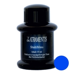 De Atramentis Steel Blue lahvičkový inkoust 45 ml
