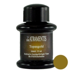 De Atramentis Topaz Gold lahvičkový inkoust 45 ml
