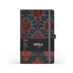 Castelli Copper Baroque L linkovaný zápisník