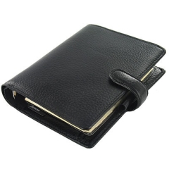 Filofax Finsbury kapesní černý diář