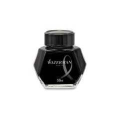Waterman Black lahvičkový inkoust 50 ml