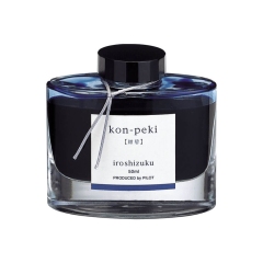 Pilot Iroshizuku Kon-Peki - Deep Cerulean Blue lahvičkový inkoust 50 ml