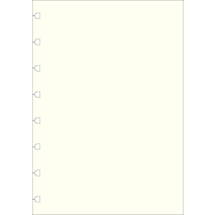 Filofax náhradní listy do zápisníků A5 - čisté