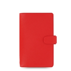 Filofax Saffiano Compact červený diář