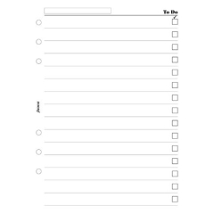 Filofax A5  Nezapomeň
