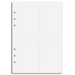 Filofax A5 pouzdro na vizitky