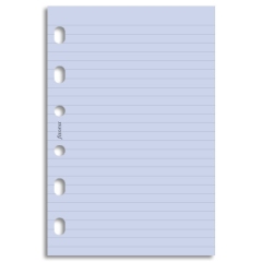 Filofax papír linkovaný levandulový, 20 listů - kapesní