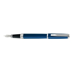 Waterman Exception Slim Blue Lacquer ST plnicí pero