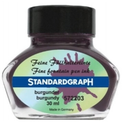 Standardgraph Burgundy lahvičkový inkoust 30 ml