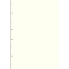Filofax náhradní listy do zápisníků A4 - čisté
