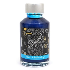 Diamine Shimmer Blue Lightning lahvičkový inkoust 50 ml