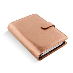 Filofax Saffiano Rose Gold Osobní diář