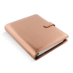 Filofax Saffiano Rose Gold A5 diář