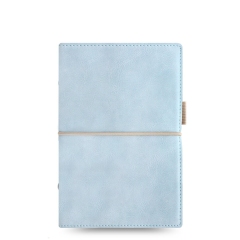 Filofax Domino Soft osobní pastelový modrý diář
