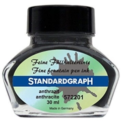 Standardgraph Anthracite lahvičkový inkoust 30 ml