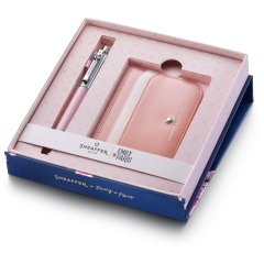 Sheaffer Sentinel Pink Emily in Paris CT dárková sada s pouzdrem na karty
